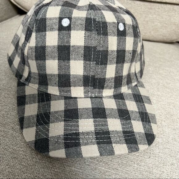 Cocus Pocus Buffalo Check Plaid Adjustable Fall Fashion Baseball Cap - Picture 3 of 9